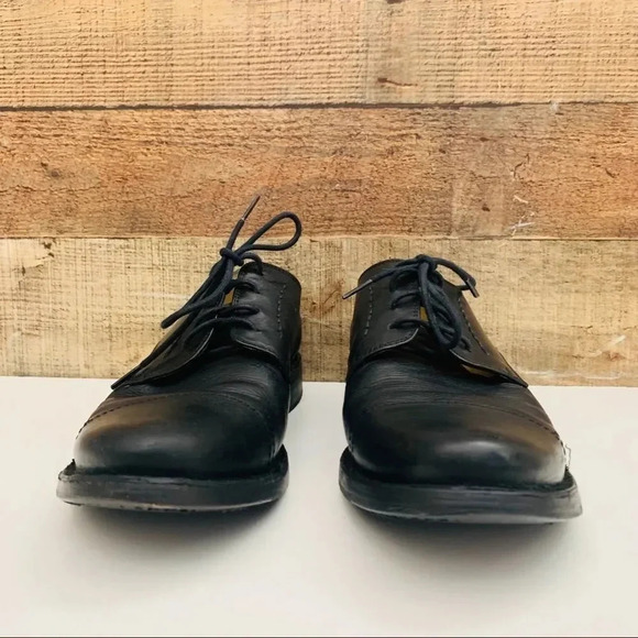 Frye Oliver Oxford in Black - Picture 3 of 9